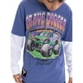 thumbnail image 6 of Monster Jam Boys Graphic Layered Tee with Long Sleeves, Sizes 4-18, 6 of 6