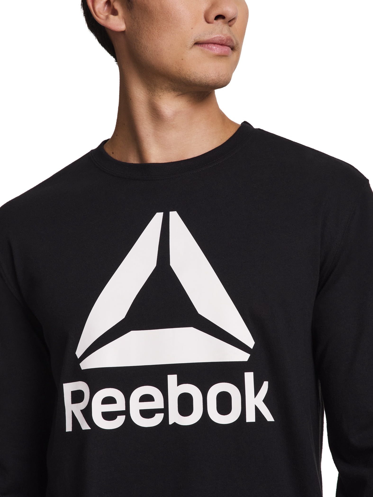 Reebok Men's and Big Men's Core Graphic Long Sleeve Top, Sizes XS-5XL