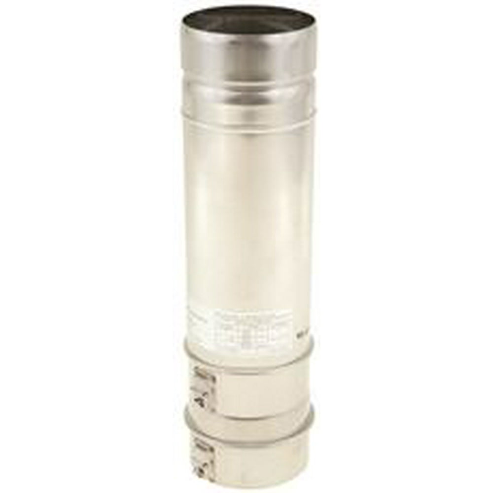 Noritz Tankless Water Heater Straight Vent Pipe, Single Wall, 13.4 In