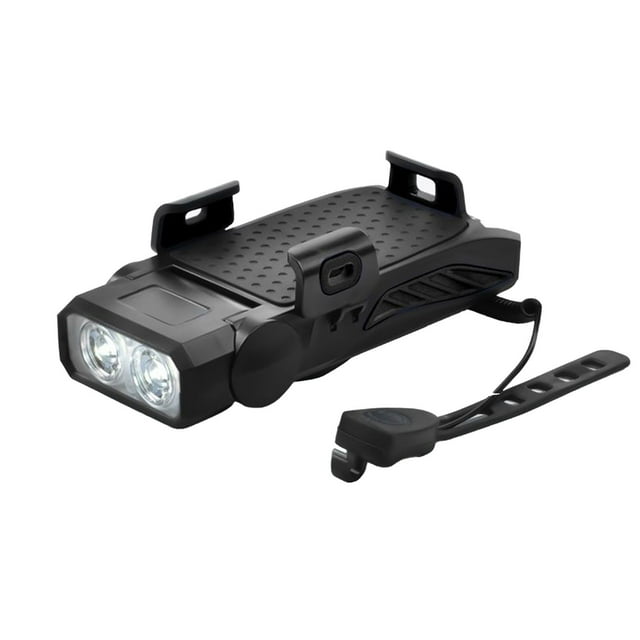 Kyusrd Lampe de Vélo de Nuit Phare de Conduite Support de Téléphone
