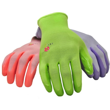 G & F Women\'s Garden Gloves, Assorted Colors, Women\'s Medium, 6 (Best Women's Gardening Gloves)