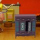 thumbnail image 5 of 1:12 Miniatura de armario para casa de muñecas, juguete de simulación, mini para comedor, estudio de paisaje en miniatura, 5 of 9