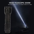 thumbnail image 3 of 6000lm Flashlight, Aluminum Alloy Rechargeable White Light 30W Flashlight  for Outdoor Exploration for Hunting, 3 of 8