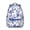 Blue-38, variant on "Sunflower Themed Backpack for School - Trendy Wildflowers and Flowers Pattern Bookbag with Laptop Sleeve, Large Capacity College Backpack for Women, Water-Resistant Material"
