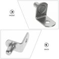 thumbnail image 5 of 100pcs Bookcase Shelf Bracket Pegs with Hole for Shelf Support L Shaped Peg Pin, 5 of 6