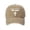 Khaki, variant on Yuanlong Unisex Washed Baseball Cap Embroidered Cross All-Season Cap Graphic Print Stylish Beach Vacation Headwear