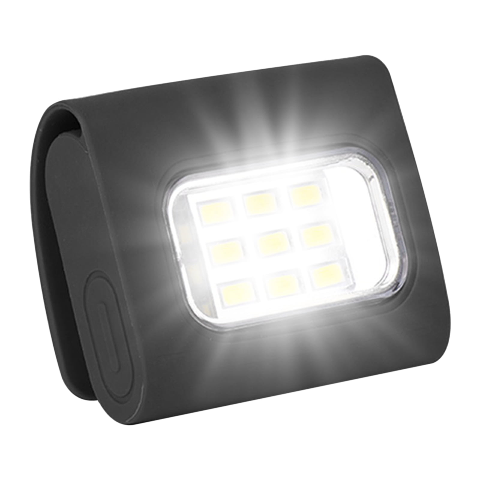 Details about   Mini Clip Light LED Warning Light Mini Size Hands Free Clip Lamp For Running 