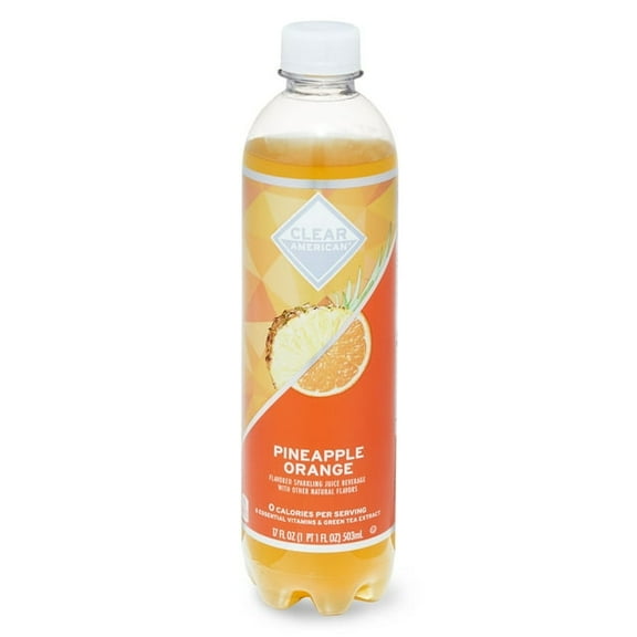 Pineapple Orange Sparkling Juice, 17 Fl Oz Bottle