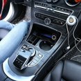 thumbnail image 5 of Car Central Control Water Cup Holder Storage Box Phone Holder for C E GLC Class W205 X253 W213, 5 of 5