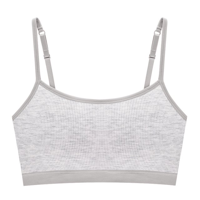 Pure Cotton Beautiful Back Sling Underwear Female Student Sports Tube Top Breathable Comfortable Wrap-up Bra without Rings