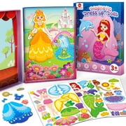 Mocoosy Magnetic Dress Up Dolls Princess for Girls Age 5-7,