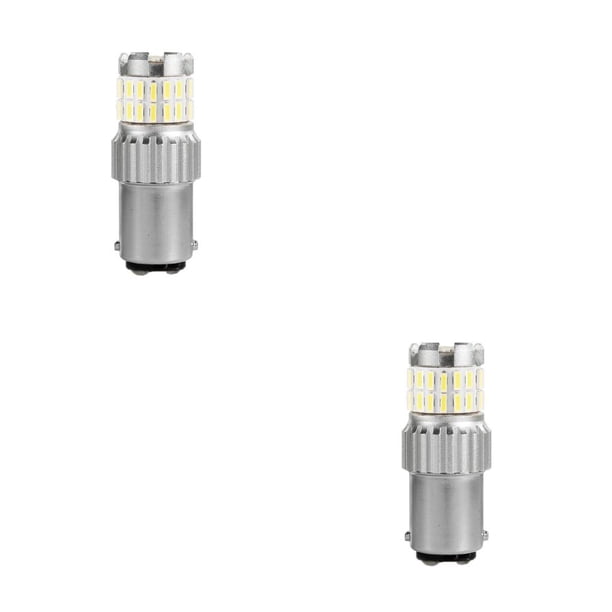 Kenally 2 uds., lámpara de señal de giro de freno de coche, bombilla LED, ángulo de iluminación amplio, bajo consumo de energía, luz de marcha luz blanca 2piezas Kenally CBP448838