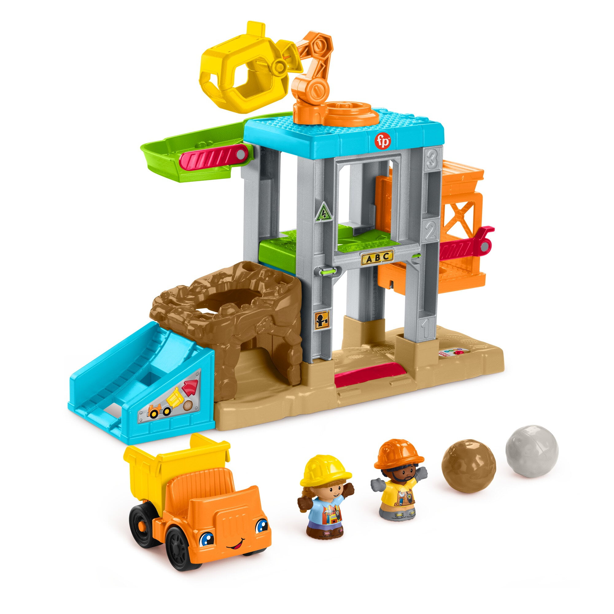 Little People Load Up ‘N Learn Construction Site Playset
