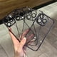 thumbnail image 4 of Funda de teléfono con purpurina galvanizada de lujo para iPhone 11, 12, 13, 14, 15 Pro Max Plus, Ultra transparente, a prueba de golpes, 4 of 4