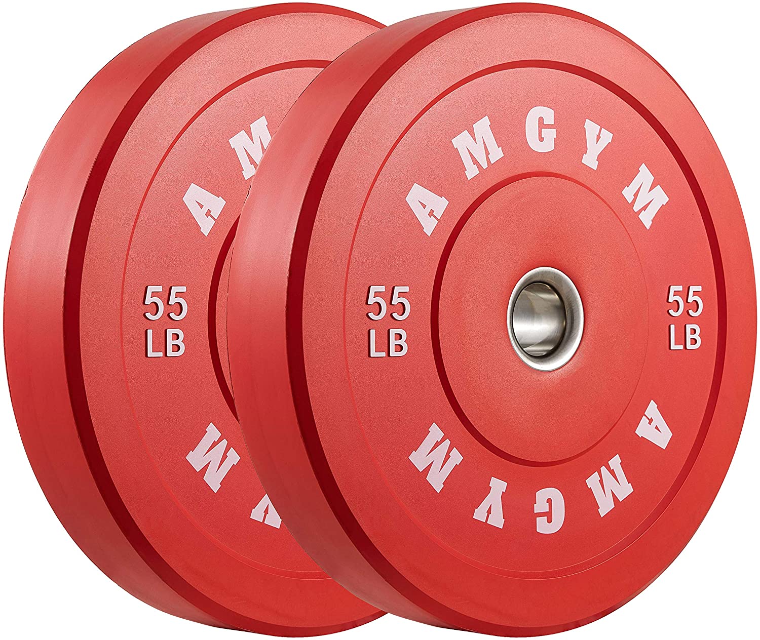 AMGYM Color Olympic Bumper Plate, Weights Plates, Bumper Weight Plate