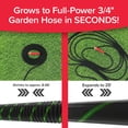 thumbnail image 2 of Manguera de jardín Pocket Hose Ballistic expandible de 7,5 m con protección UV, 2 of 9