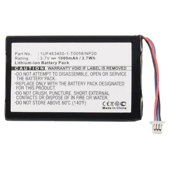 Batteries N Accessories BNA-WB-L7165 DAB Digital Battery - Li-Ion, 3.7V, 1000 mAh, Ultra High Capacity Battery - Replacement for CISCO 02404-0013-00 Battery