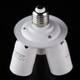thumbnail image 4 of Ygjytge 3/4 in1E27 Adaptador bombilla lámpara divisor enchufe base (E27-3E27), 4 of 8