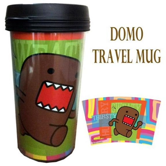 Domo 15 oz. Plastic Travel Mug