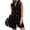 Black, variant on Two Piece Sets For Women Summer Pockets Button Sleeveless Vest And Shorts Spring Work Business Casual Outfits