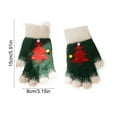 thumbnail image 3 of PRETXORVE Christmas Decorations, Christmas Decor, Snowflake Winter Touch Screen Thick Velvet Warm, 3 of 6