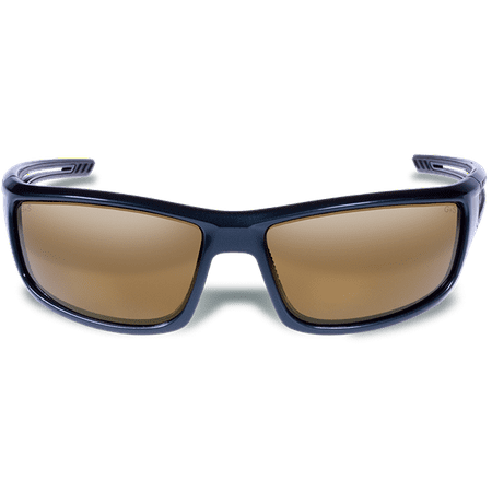 Gargoyles® Squall Tactical Wraparound Polarized Sunglasses, Green Frame Brown Lens