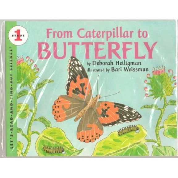 Pre-Owned From Caterpillar to Butterfly (Let's-Read-and-Find-Out Science, Stage 1) (Paperback) 0064451291 9780064451291