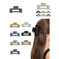 thumbnail image 1 of Hair Claws Non-Slip Stable Oblong Shape Strong Claws Crossing Teeth Hair Barrett Lady Stuff, 1 of 8