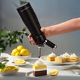 thumbnail image 4 of Dispensador de crema batida Kaiser Chef, 500 ml, aluminio negro, 4 of 6