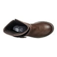 thumbnail image 4 of GC Shoes Womens Brandy Ruched Round Toe Mid-Calf Boots, 4 of 5