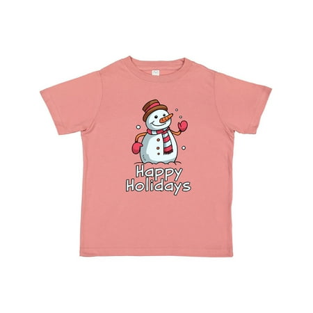 

Inktastic Happy Holidays Gift Toddler Boy or Toddler Girl T-Shirt
