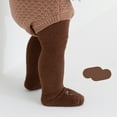 thumbnail image 2 of CPNG Toddler Baby Girls Non-Skid Tights Thick Leggings Soft Warm Organic Cotton Seamless Solid Color Stockings Non Slip Pantyhose, 2 of 5
