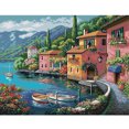 thumbnail image 1 of Bordado Hilo Algodón Ecológico 11CT Casa Impresa Kit Punto Cruz Obra Arte, 1 of 9