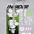 thumbnail image 3 of Invader ZIM - ZIM and GIR - Men's Pullover Hooded Fleece Sweatshirt, 3 of 5