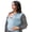 Citadel Blue, variant on Tuck and Bundle 100% Tencel Modal Baby Wrap Carrier, Sandstone, Newborn to Toddler, Breathable Hands-Free Infant Sling, One Size 8-35 lbs