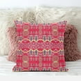 thumbnail image 2 of Amrita Sen Designs  18 x 18 in. Sephalina Paisley Leaves Broadcloth Indoor & Outdoor Zippered Pillow - Red, 2 of 6