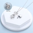 thumbnail image 6 of Cremation Urn Necklace for Ashes Tree of Life Locket Mini Keepsake Ashes Hollow Pendant Heart Cremation Keepsake Memorial Ash Jewelry for Women, 6 of 8