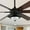 Black, variant on Bella Depot 72" Modern LED Ceiling Fan 6-Speed Reversible Chandelier With Dimmable Light and Remote Control