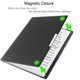 thumbnail image 3 of For ReMarkable Paper Pro Case PC PU Leather Tablet Cover with Pen Holder Auto Wake Sleep - Grey, 3 of 5