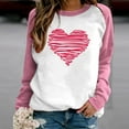 thumbnail image 1 of Offres de Liquidation! Aqestyerly T-Shirt Imprimé Mode pour Femmes Manches Longues Blouse Col Rond Hauts Décontractés Sweat à Capuche, 1 of 4