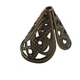 thumbnail image 4 of Hallazgos Hechos de Bronce Hechos de Bronce de 100 Piezas Casquillo Hallazgos de Joyería, 4 of 9