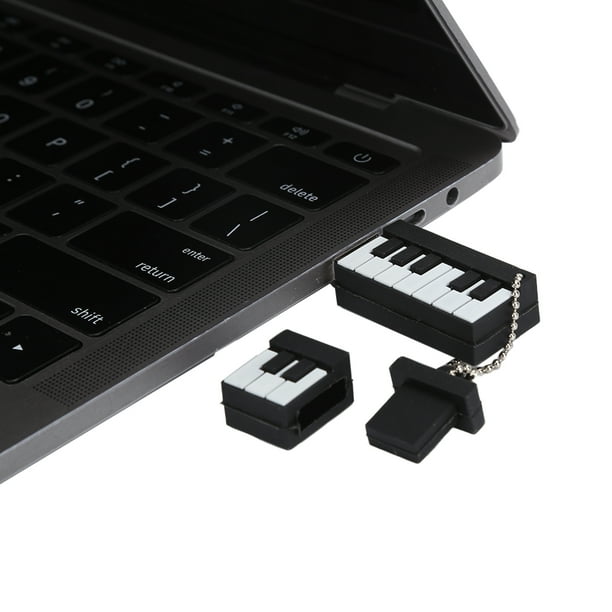 Memoria flash USB disco flash de piano ABS No se requiere controlador para dispositivos con puerto USB