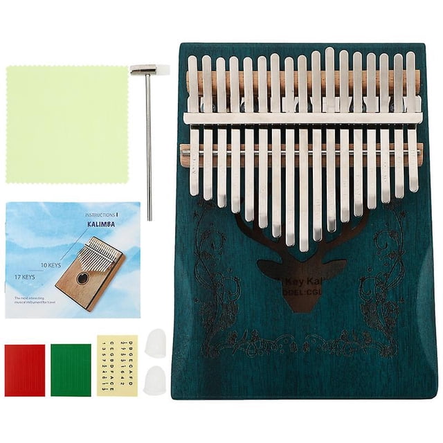 1 piano de dedo Kalimba.