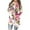 Red, variant on Babysbule Women's Tops, Jackets& Coat Fashion Women's Fashionable Long Sleeved Floral Printed Cardigan Jacket Top