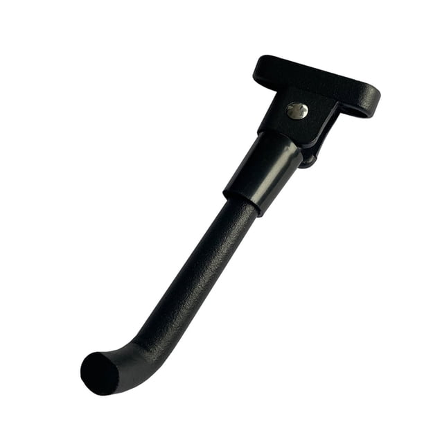 Eigraketly Soporte de pie para patinete eléctrico, resistente al agua, antideslizante, soporte Universal, soporte de trípode lateral, piezas de Patinetes eléctricos Negro