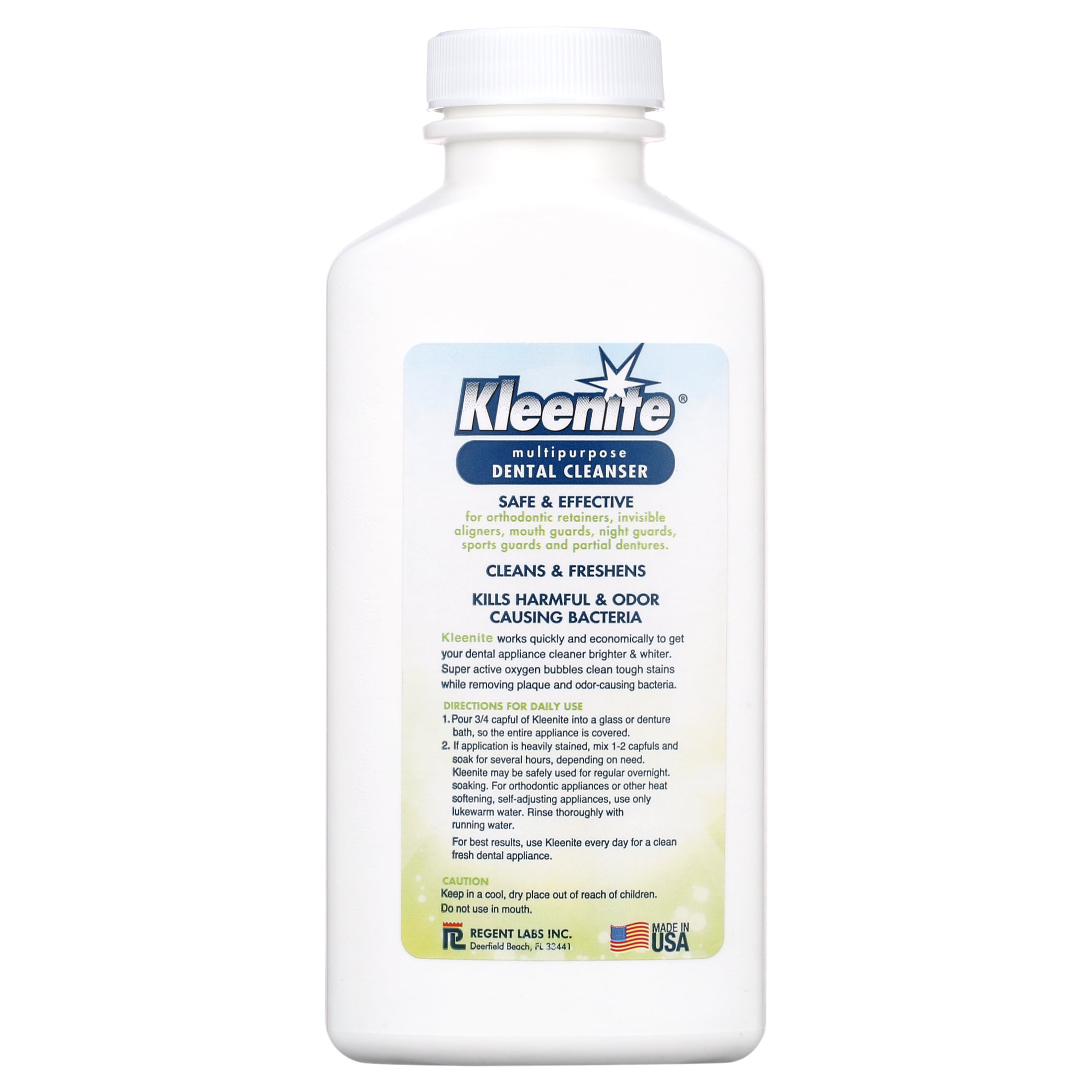 (2 pack) Kleenite Multipurpose Dental Cleaning Formula, Fresh Mint 9 Fl Oz