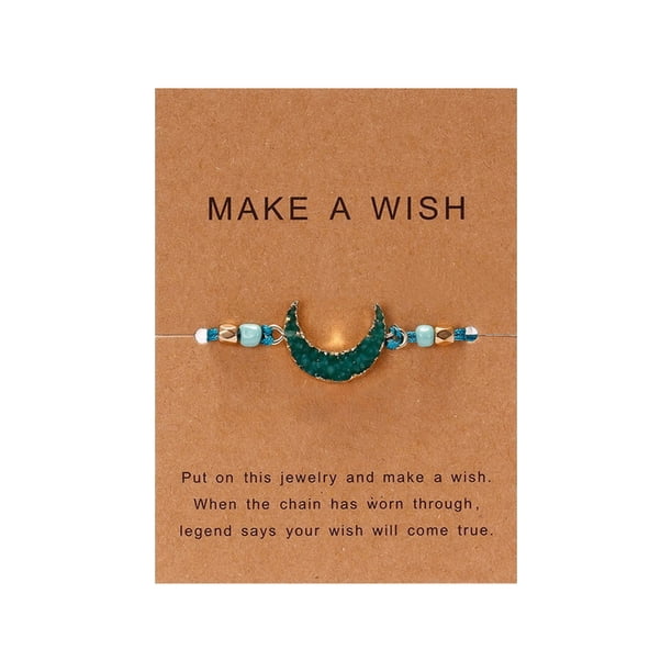 Pulseras para mujer, regalos para mujer, pulsera de papel tejido con piedra natural, pulsera decorativa, pulsera trenzada
