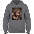 thumbnail image 3 of Sudadera con capucha Charlie Wave 100 % algodón, cachorro cocker spaniel, perro de trabajo Wave, color marrón chocolate, 3 of 5