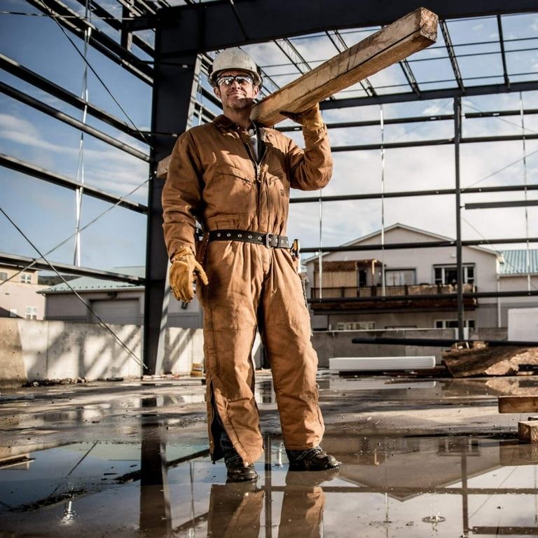 Walls Men's Zero-Zone Duck Insulated Coverall Pecan 3X-Regular