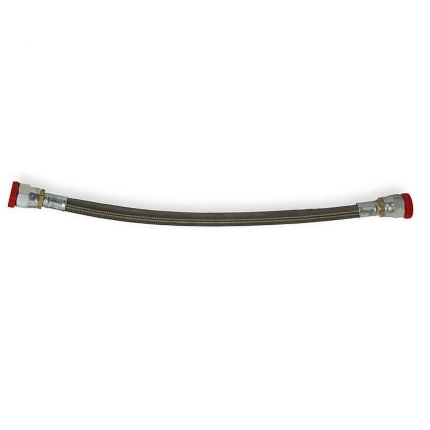 Velvac 5/8" x 36" Stainless Steel Air Compressor Hose Silver 142536